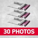 Agfa photo amc20 - cartouche et papiers 30 photos 53 x 86 cm - compatible avec agfa photo realipix mini ...