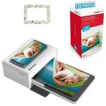 Agfa photo pack imprimante realipix moments + cartouche 120 photos 10x15 cm + joli cadre magn�tique - ...