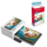 Agfa photo pack imprimante realipix moments + cartouche 40 photos 10x15 cm - 4pass sublimation thermique ...
