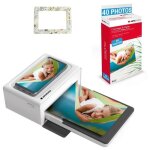 Agfa photo pack imprimante realipix moments + cartouche 40 photos 10x15 cm + joli cadre magn�tique - ...