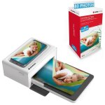Agfa photo pack imprimante realipix moments + cartouche 80 photos 10x15 cm - 4pass sublimation thermique ...