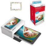Agfa photo pack imprimante realipix moments + cartouche 80 photos 10x15 cm + joli cadre magntique - ...