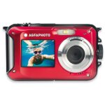 Agfa photo realishot wp8000 rouge - appareil photo num�rique compact �tanche avec 2 batteries