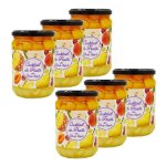 Agidra - lot 6x cocktail de fruits au sirop lger - pot 560g