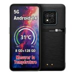 T�l�phone portable - agm - x6 2024 - incassable 5g - 8go ram - 128go / 512go - android 14