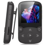 Agptek 64go lecteur mp3 bluetooth 5. 3 avec clip lecteur musique sport hifi15 pouces baladeur mp3 avec ...