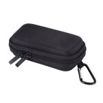 Etui rigide nylon agptek pour ranger et protger mp3 / ecouteurs / cl - noir