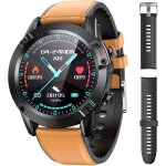 Agptek montre connecte homme smartwatch montre sport bracelet connect tanche ip68 fitness tracer cardiofrq ...
