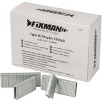 Agrafes - fixman - type n - couronne troite 580mm - pack de 5000
