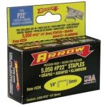 Agrafe p22 - lot de 5000 - 6 mm