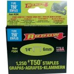 Agrafes t50 - arrow - 506 - acier - 10mm - pack de 1250 agrafes