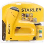 Agrafeuse lectrique stanley - 6 - tre550 avec cble de 2, 5 m pour agrafe de type g et clous de type ...
