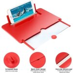 Agrandisseur décran loupe 3d portable Élargie amplificateur vidéo film hd support table pour téléphones ... Agrandisseur décran loupe 3d portable Élargie amplificateur vidéo film hd support table pour téléphones ...