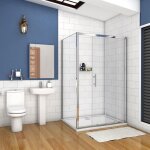 Aica cabine de douche 100x70cm porte coulissante plus une paroi latérale hauteur :190cm Aica cabine de douche 100x70cm porte coulissante plus une paroi latérale hauteur :190cm
