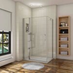 Aica cabine de douche 120x90x197cm porte de douche pivotante avec 1 élément fixe et une paroi latérale ... Aica cabine de douche 120x90x197cm porte de douche pivotante avec 1 élément fixe et une paroi latérale ...
