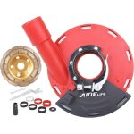 Aidelife capot de protection pour meuleuse angulaire 115 / 125mm + disque diamant  meuler bton 125mm ...