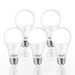 Aigostar - lot de 5 ampoules led standard e27 (grosse vis) 12w. lumi�re blanche froide 6500k 1170 lm. ...