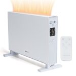 Aigostar ember - convecteur faible conso 2000w. cran tactile + tlcommande minuterie 24h. 3 niveaux ...