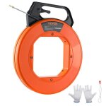 Aiguille electricien - vevor - tire fils electrique tire fil cble lectrique fibre de verre 30, 5m 4, ...