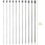 Aiguilles  tricoter 14(36cm) kit daiguilles  tricoter en acier inoxydable comprenant 20 mm 25 mm 30 ...