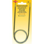 Aiguille � tricoter circulaire - kleiber - 800 mm x 35 mm - acier - flexible - surface lisse