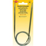 Aiguille � tricoter circulaire - kleiber - 800 mm x 50 mm - acier inoxydable - cable flexible en acier ...