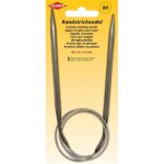 Aiguille  tricoter circulaire - kleiber - 800 mm x 60 mm - acier inoxydable - cable flexible en acier ...