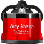 Aiguiseur professionnel anysharp - carbure de tungstne - rouge