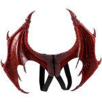 Aile de dragon soirée décoratif mardi costume de cosplay pour halloween (rouge) Aile de dragon soirée décoratif mardi costume de cosplay pour halloween (rouge)