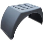 Aile plastique pour camion et remorque - garde - boue 910x450x450 mm avec mplat 500 mm