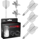 Ailettes et tiges de fl�chettes - estampille - lot de 3 - force 90 - syst�me int�gr� - durable - trajectoire ...