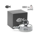 Aimant n�odyme bulldog - 880 kg