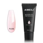 Aimeili ptillant rose quick building gel 30ml soak off uv led nail extension builder gel vernis  ongles ...