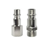 Euro air compresseur connecteur flexible de raccords rapide m�le 1 - 4 2pk