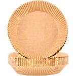 Air fryer paper liner 50 pcs parchemin papier pour friteuse  air papier de cuisson air fryer jetable ...