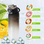 Air gourde bouteille 720ml sans bpa5 capsules pods diff�rentes saveurs fruit�eseau 0sucre bouchon anti ...