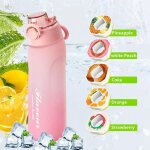 Air gourde bouteille 720ml sans bpa5 capsules pods diff�rentes saveurs fruit�eseau 0sucre bouchon anti ...