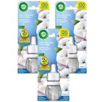 Air wick lot de 3 recharges diffuseur dsodorisant electrique huiles essentielles coton et orchide