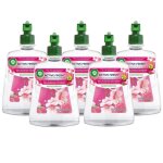 Air wick lot de 5 recharges pour spray automatique sans gaz fleur de cerisier et framboise
