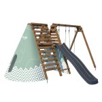 Aire de jeux en bois - soulet - apollon