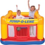 Aire de jeux gonflable - intex - trampoline pour enfants - dimensions 174 x 174 x 112 mtres - poids ...