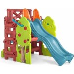Aire de jeux la maison des bois - feber - toboggan et bac à sable en plastique anti - uv Aire de jeux la maison des bois - feber - toboggan et bac à sable en plastique anti - uv