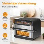 Airfryer - friteuse � air sans huile cdisplay 10 fonctionsgrande capacit� 10 l