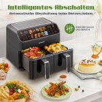 Airfryer - friteuse � air sans huile cdisplay 10 fonctionsgrande capacit� 9l80 - 200?