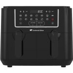 Airfryer friteuse  air sans huile continental edison - cerfrsh24002cb - 9 l - double bacs - 2400w - ...