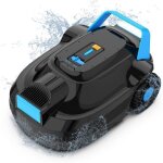 Robot piscine sans fil airrobo cp02 nettoyage du fond hors - sol jusqu� 80m� autonomie 120 min double ...