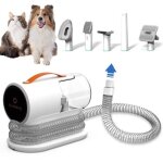 Airrobo pg100 tondeuse pour chien / chat professionnelle aspirateur de poils pour animaux