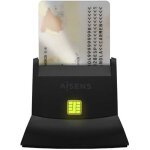 Lecteur de carte � puce - aisens - dni - noir - usb - garantie 3 ans