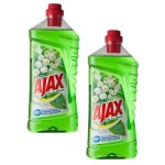Ajax f�tes des fleurs brin de muguet nettoyant sols 125l - lot de 2 flacons
