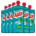 Ajax nettoyant multi - usagenettoyant m�nager multi surfaces eucalyptus - sans rin�age - formule ecoresponsabl ...